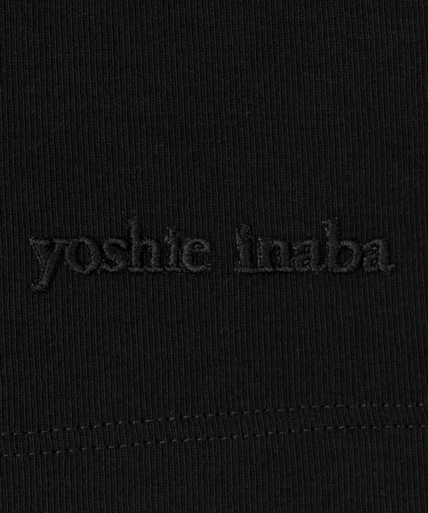 【yoshie inaba】｜2BUY10%OFF対象｜フライスジャージー半袖プルオーバー 詳細画像 ブラック 9