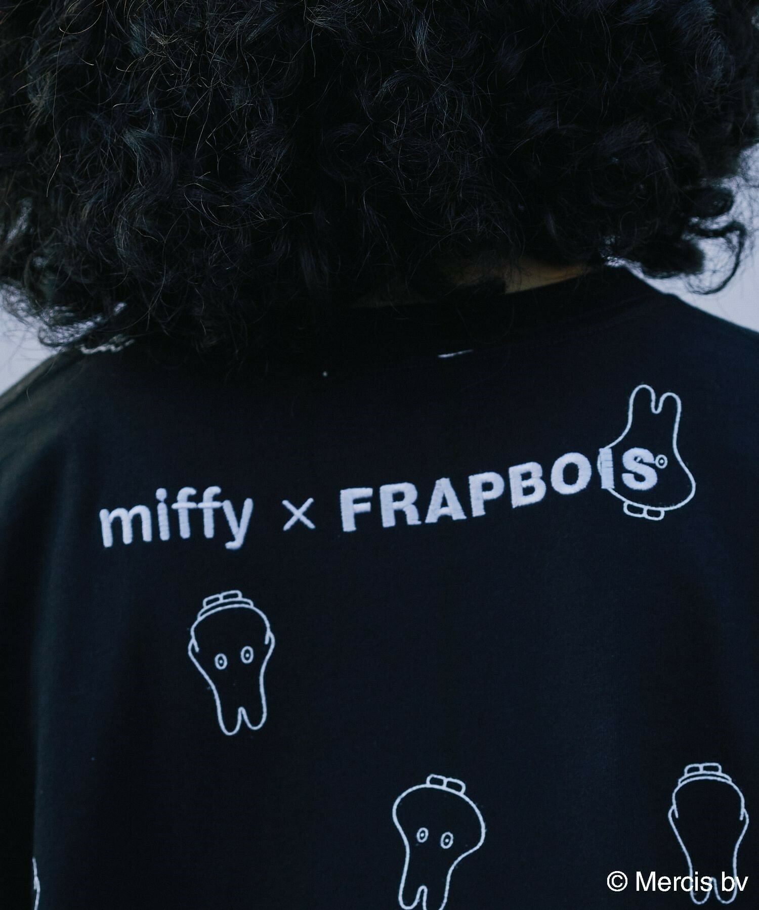 【FRAPBOIS PARK】FRAPBOIS PARK × miffy（オバケ Big T） 詳細画像 ホワイト 4