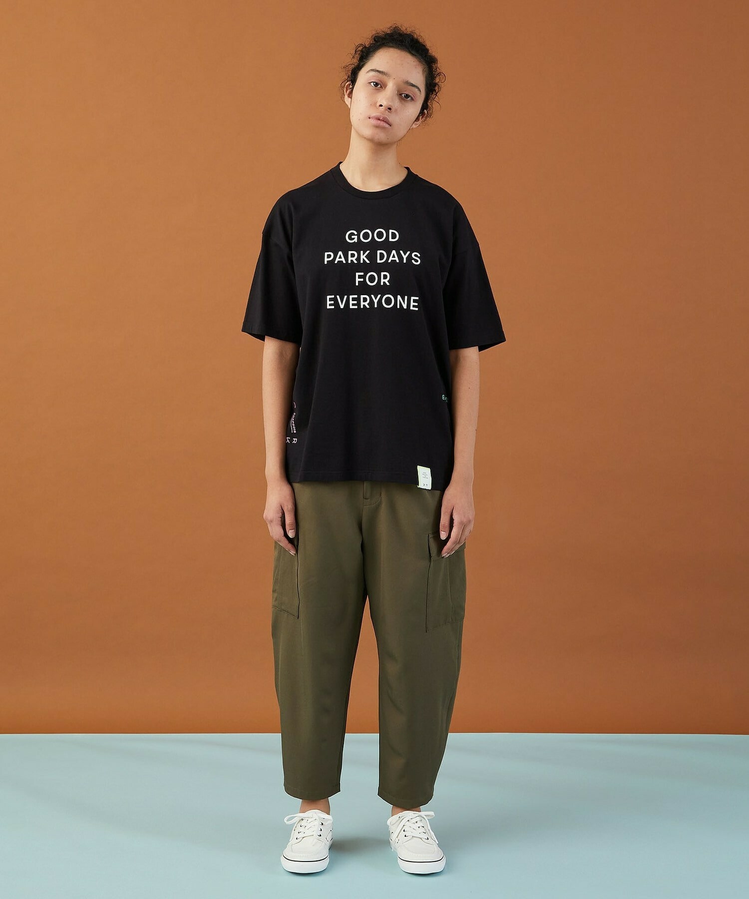 everyone スラックス パンツ ネイビー Ｌサイズ | labiela.com