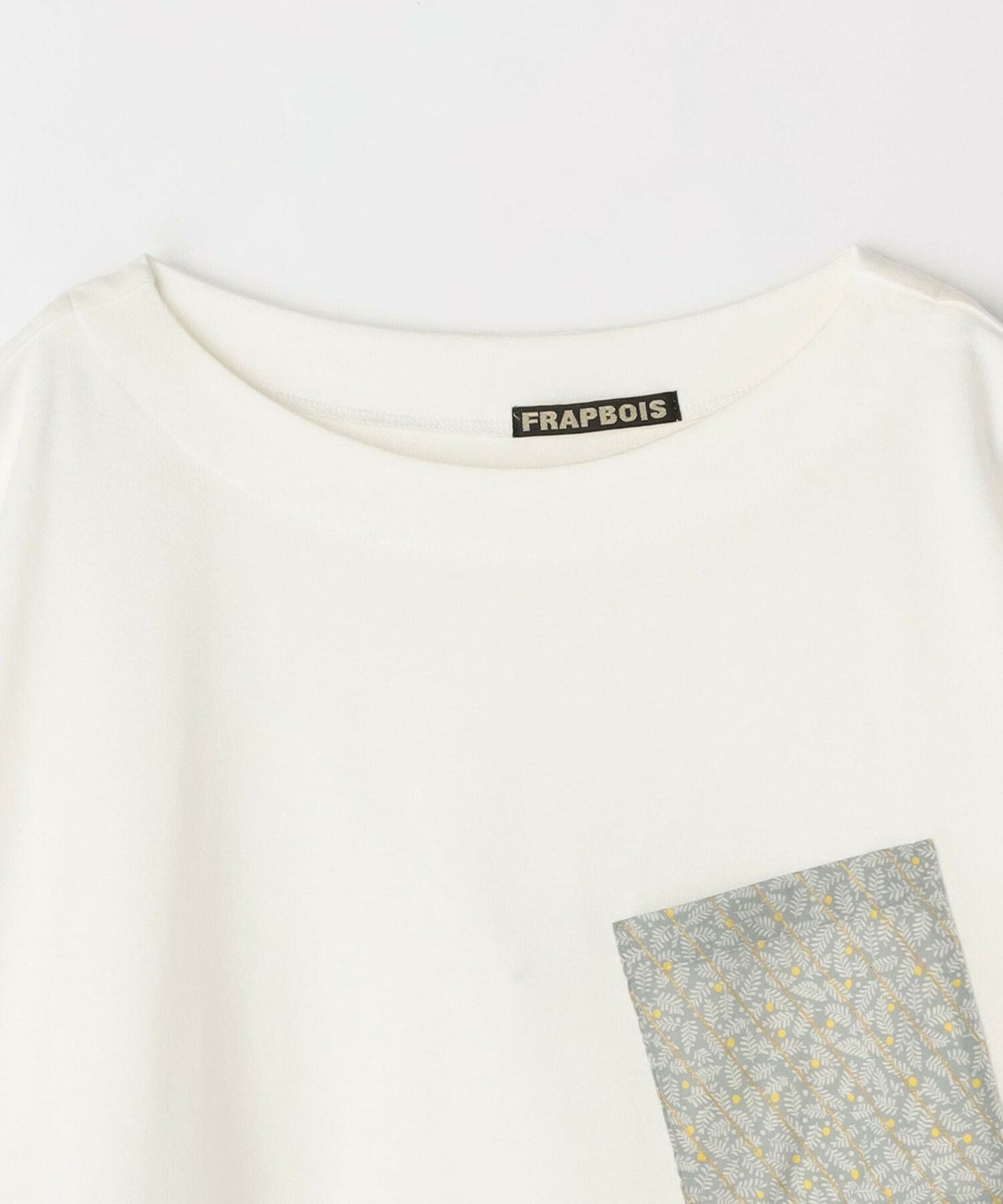 【FRAPBOIS】フラードカット Tシャツ 詳細画像 ホワイト 11