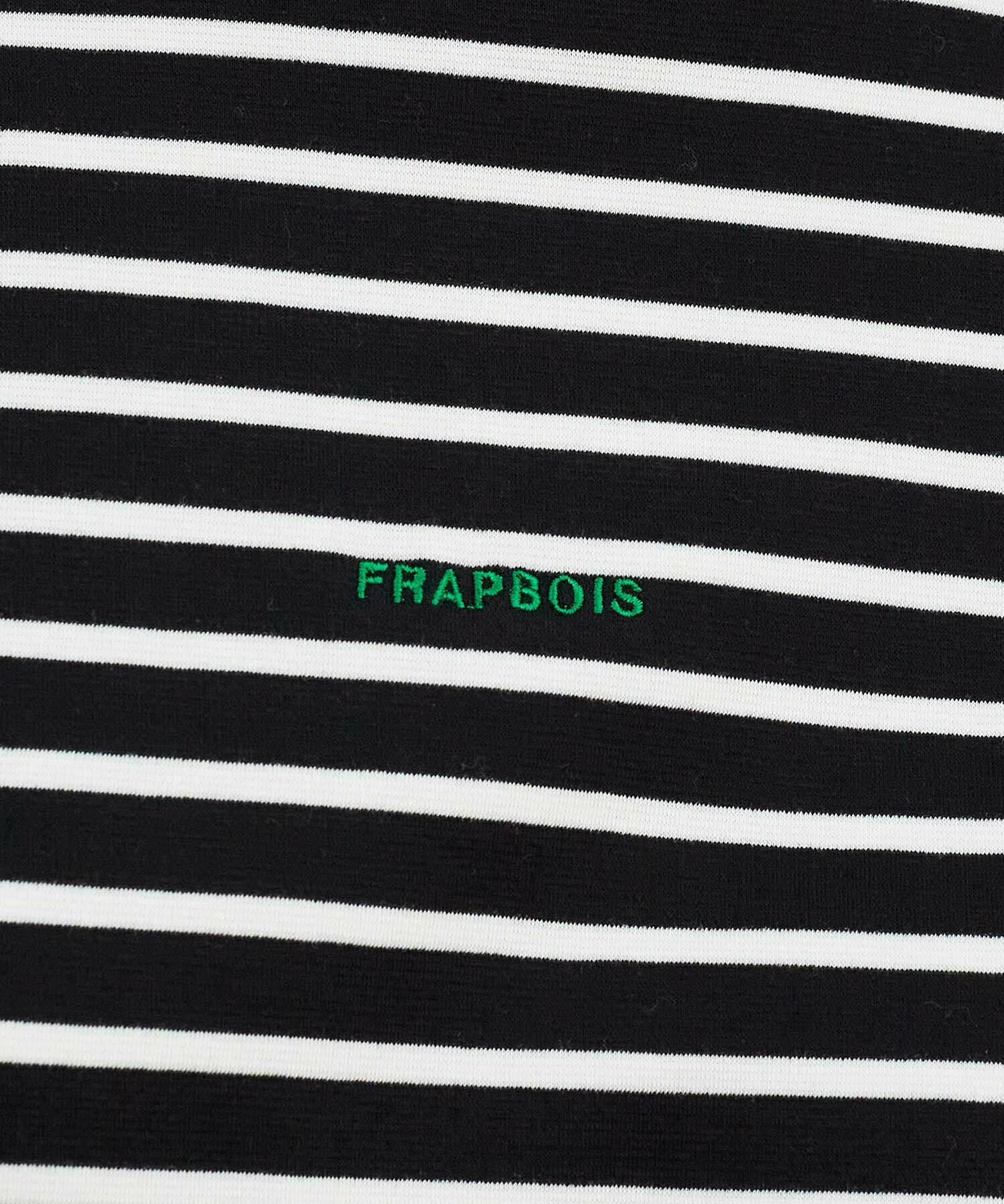 【FRAPBOIS PARK】モックボーダー カットソー 詳細画像 ブラック 21