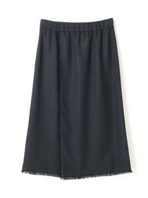 【L'EQUIPE】ツイードAラインスカート 詳細画像 ネイビー 1