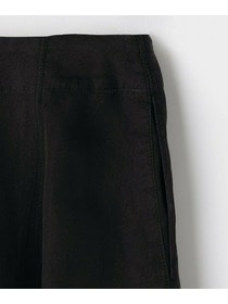 【L'EQUIPE】和紙混ツイル製品染めフレアスカート 詳細画像 スミクロ 3