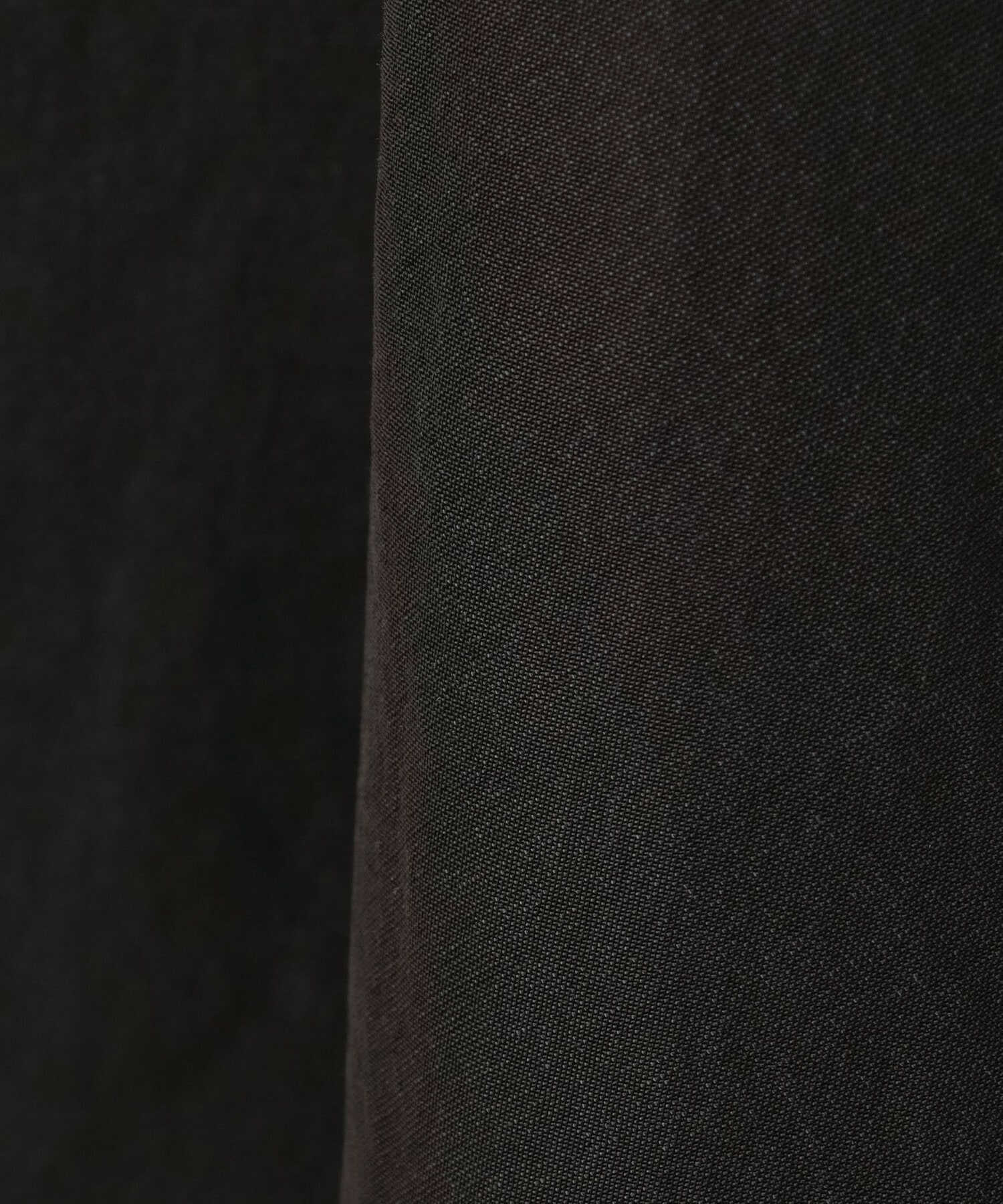【L'EQUIPE】和紙混ツイル製品染めフレアスカート 詳細画像 スミクロ 5
