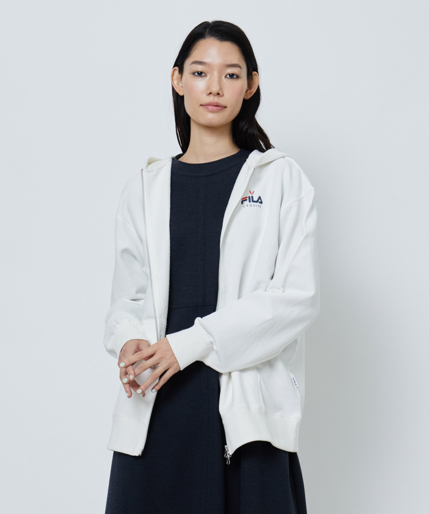 ジップバーカー【FILA×L’EQUIPE】