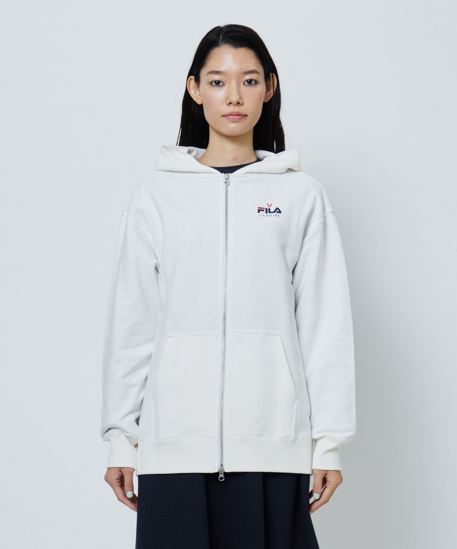 ジップバーカー【FILA×L’EQUIPE】