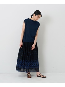 【ADIEU TRISTESSE】綿ボイル刺繍スカート 詳細画像 オフホワイト 11