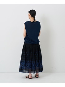 【ADIEU TRISTESSE】綿ボイル刺繍スカート 詳細画像 オフホワイト 13