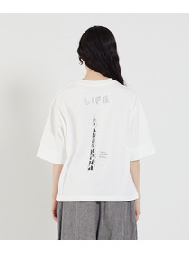 【congés payés】ichiro yamaguchi.半袖Tシャツ 詳細画像 グレイッシュベージュ 9