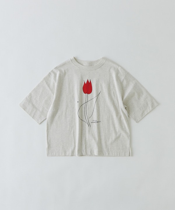 【congés payés】ichiro yamaguchi.半袖Tシャツ