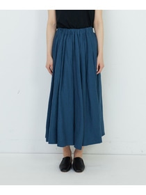 【ADIEU TRISTESSE】【セットアップ】リネンギャザースカート 詳細画像 ブルー 14