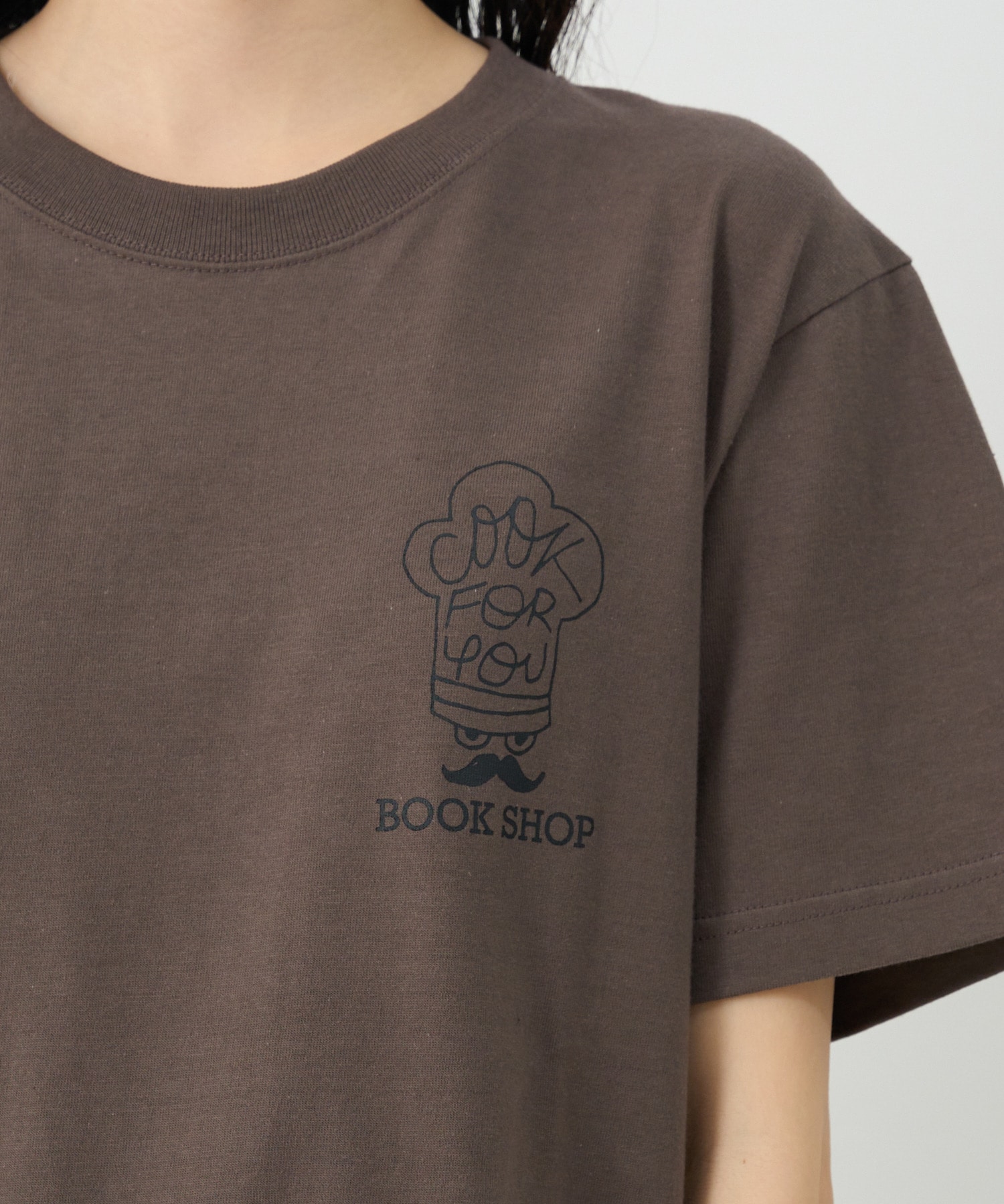 【congés payés】Bob FoundationコラボTシャツ 詳細画像 チャコールグレー 19