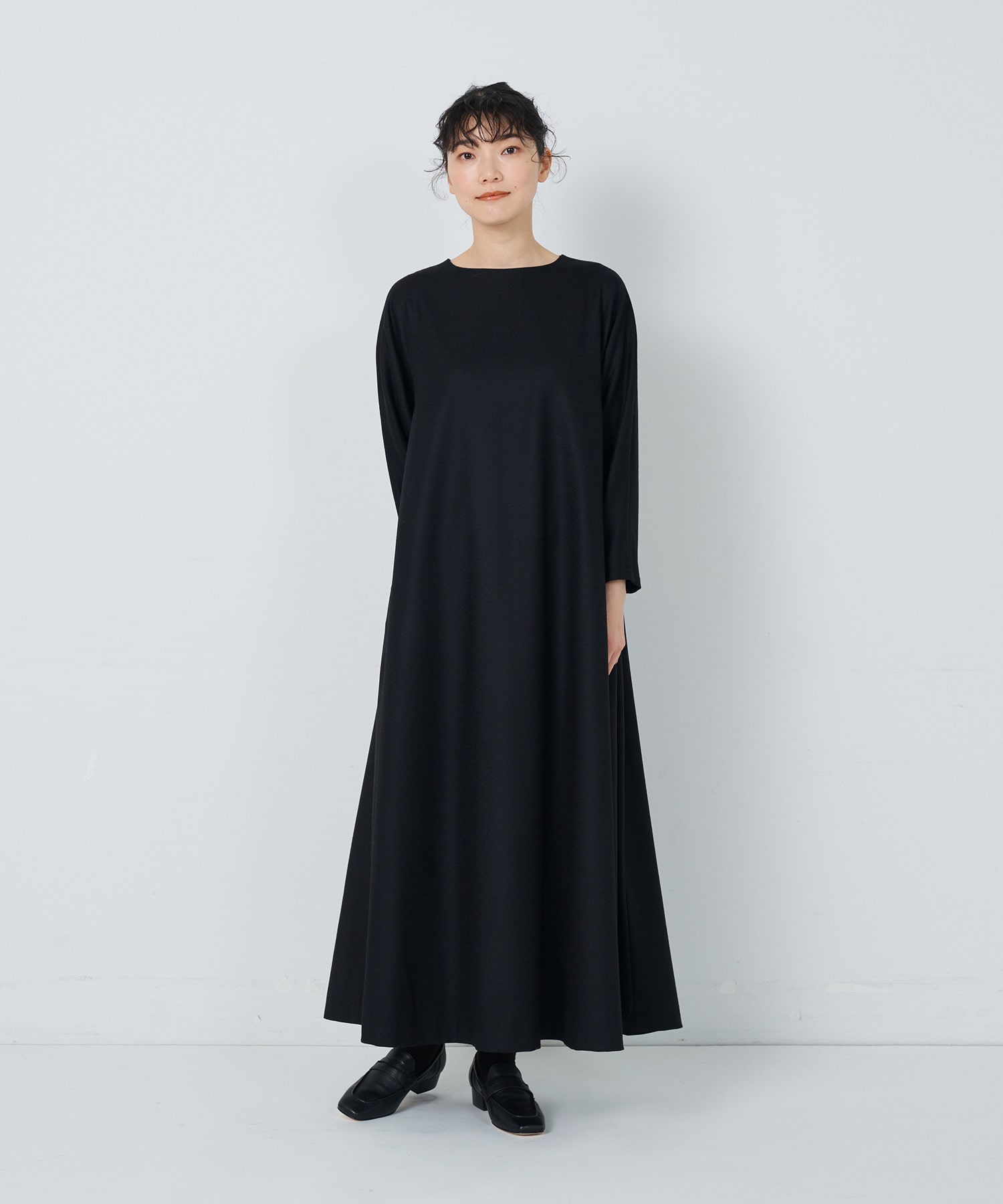 6,150円ADIEU TRISTESSE ブラック　ロングドレス　ワンピース
