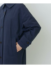 【LOISIR】｜2BUY10%OFF・3BUY20%OFF｜グランジコットンポプリンステンカラーコート 詳細画像 ネイビー 22