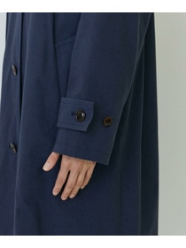 【LOISIR】｜2BUY10%OFF・3BUY20%OFF｜グランジコットンポプリンステンカラーコート 詳細画像 ネイビー 23