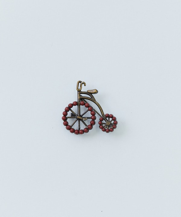 【LOISIR】自転車モチーフブローチ