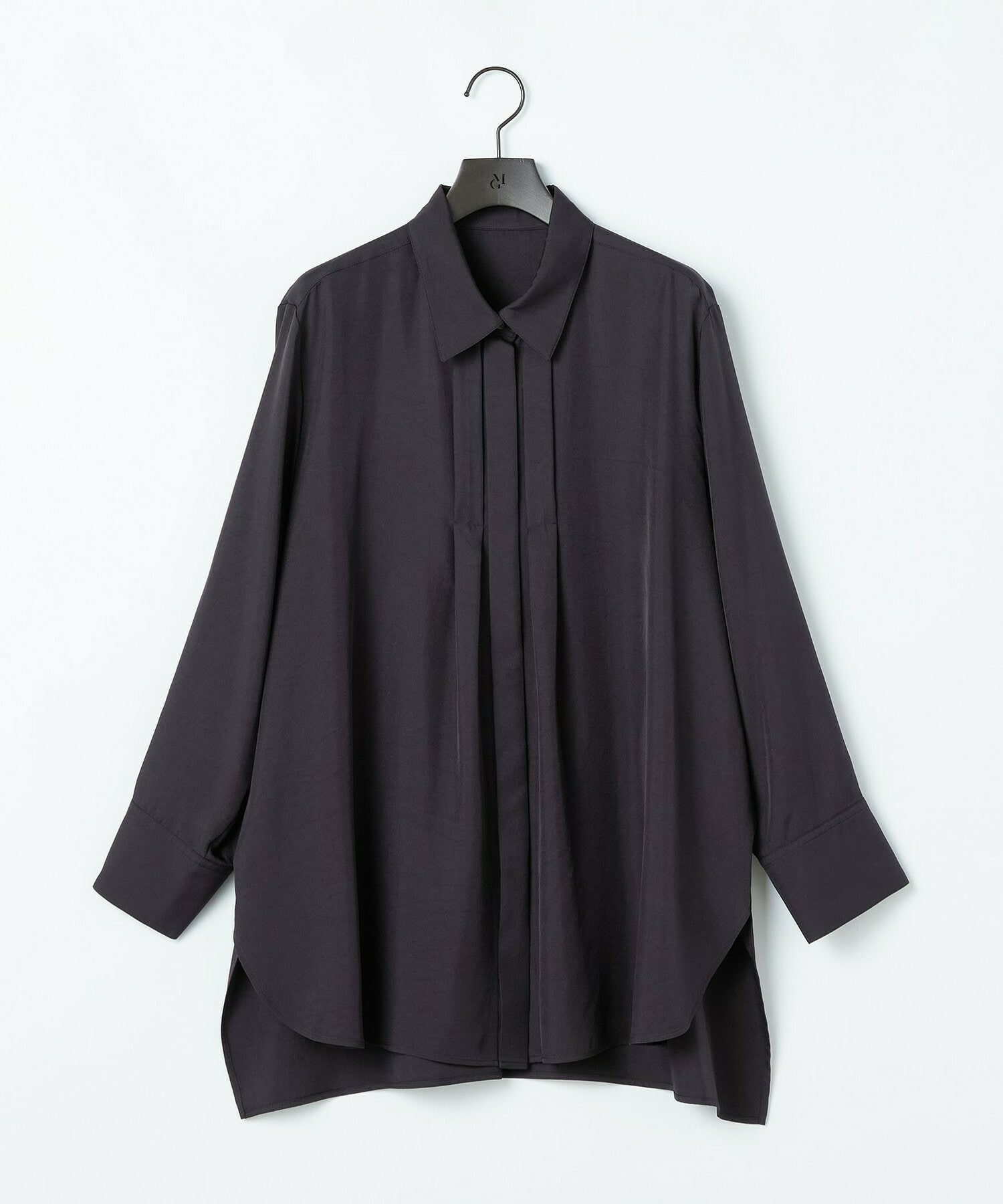 【MOGA】【Lサイズ】トリアセビンテージツイルシャツ 詳細画像 ブラック 1