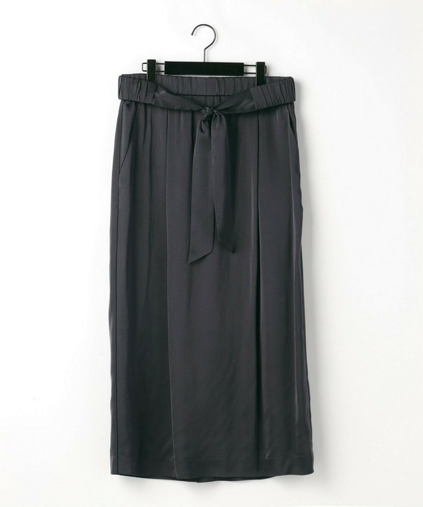 【MOGA】【Lサイズ】ラグジュアリーサテンタイトスカート