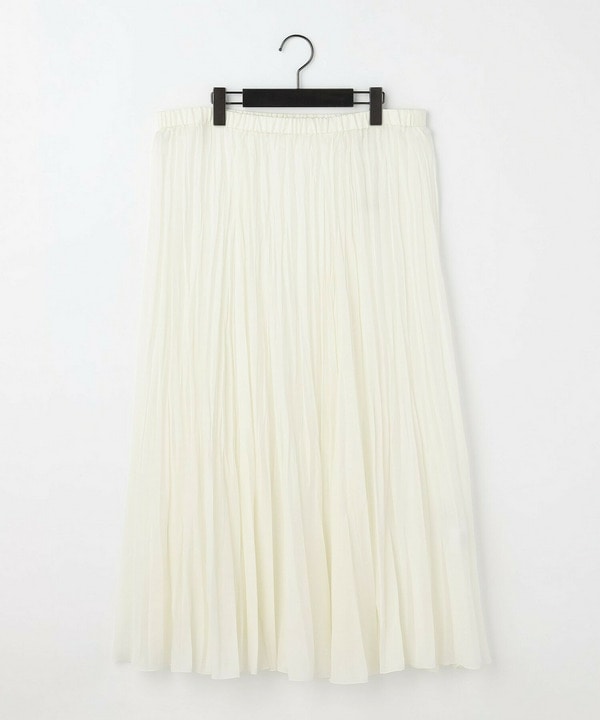 【MOGA】【Lサイズ】シャイニーローンプリーツスカート