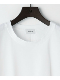 【MOGA】【Lサイズ】マーセライズ天竺ドルマンTシャツ 詳細画像 ブラック 2