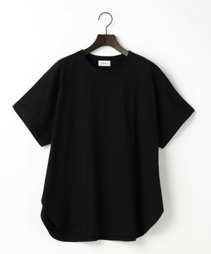 【MOGA】【Lサイズ】マーセライズ天竺ドルマンTシャツ 詳細画像 ブラック 1