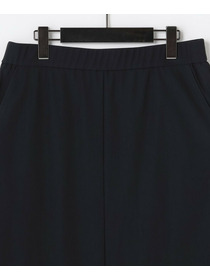【MOGA】【Lサイズ】トリアセハイテンションIラインスカート 詳細画像 ブラック 2
