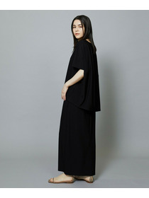 【MOGA】【Lサイズ】トリアセハイテンションIラインスカート 詳細画像 ブラック 9