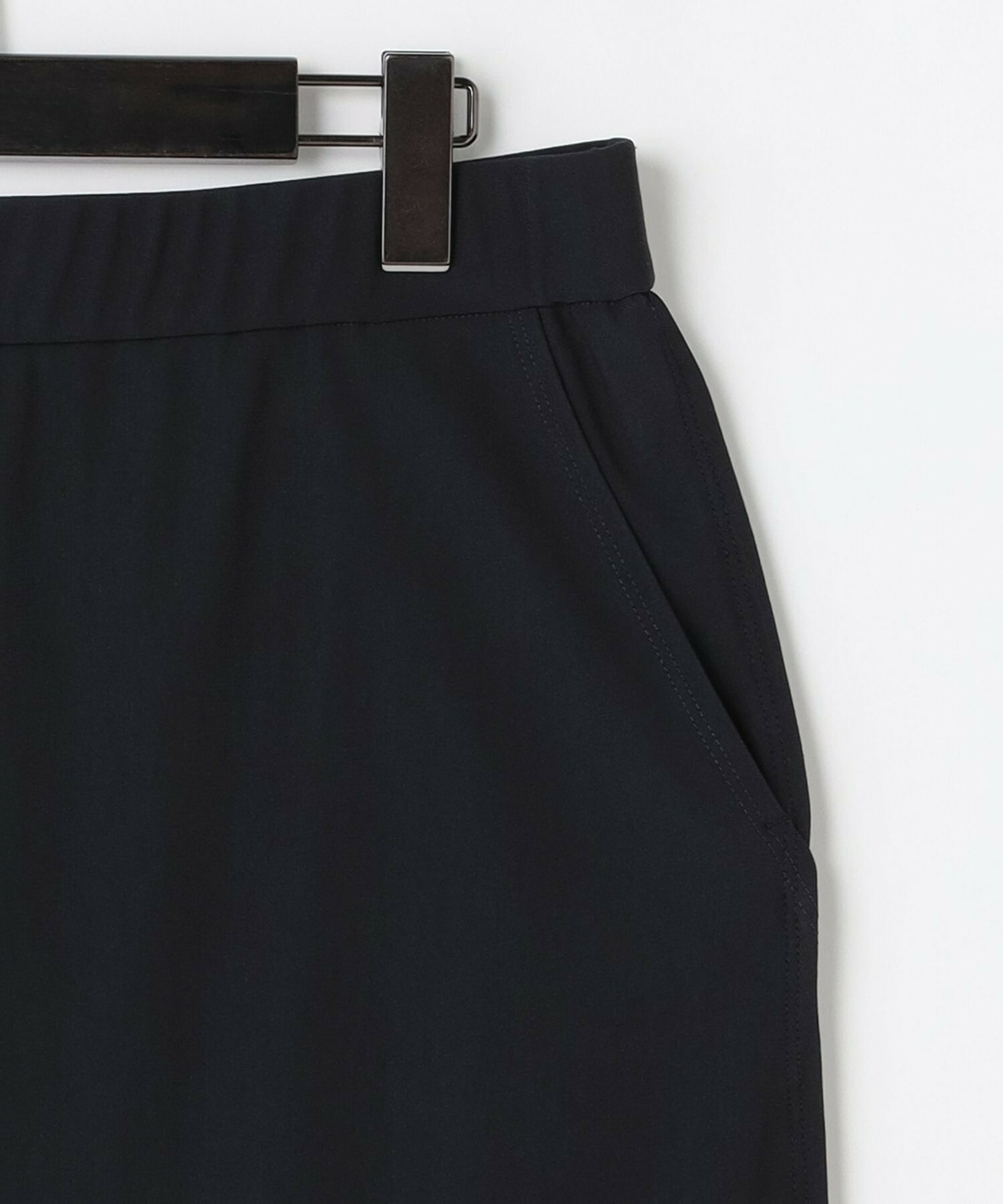 【MOGA】【Lサイズ】トリアセハイテンションIラインスカート 詳細画像 ブラック 3