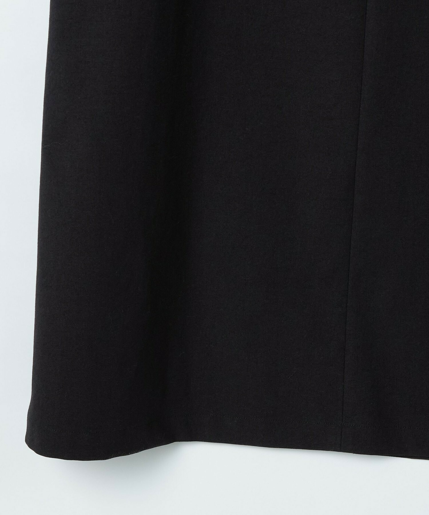 【MOGA】【Lサイズ】綿麻オックスストレッチジャンパースカート 詳細画像 ブラック 6