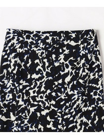 【wb】【Lサイズ】フロートリーフPTジャージータイトスカート［セットアップ可能］ 詳細画像 ブラック系その他 2
