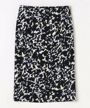 【wb】【Lサイズ】フロートリーフPTジャージータイトスカート［セットアップ可能］ 詳細画像 ブラック系その他 1
