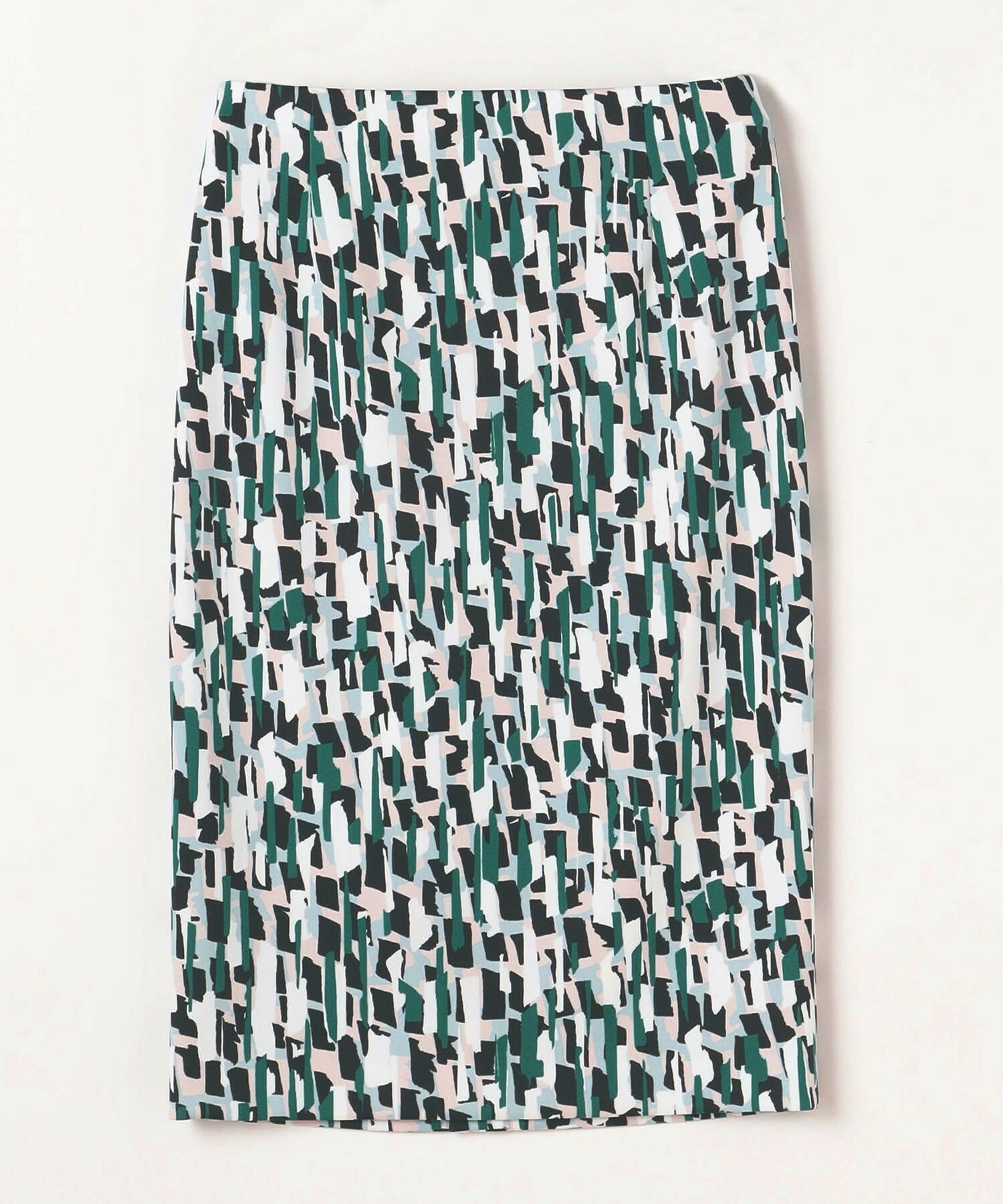 【wb】【Lサイズ】デジタルジオメトリックptジャージータイトスカート［セットアップ可能］ 詳細画像 グリーン系その他 1