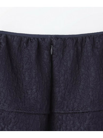 【MOGA】【Lサイズ】ノーブルジャガードバルーンタイトスカート［セットアップ可能］ 詳細画像 ブラック 5