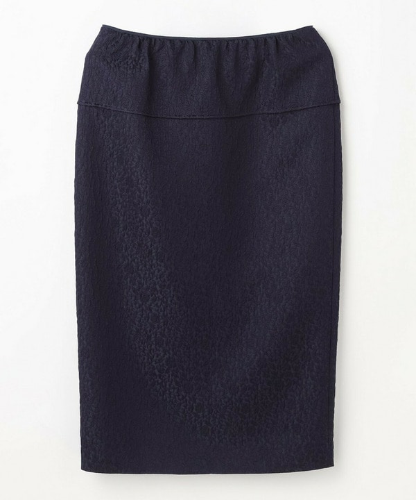 【Lサイズ】ノーブルジャガードバルーンタイトスカート［セットアップ可能］ 詳細画像 ネイビー 1