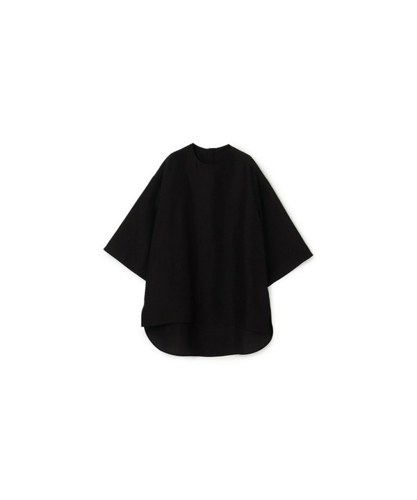 【yoshie inaba】SILK HABUTAE OVERSIZED PULL OVER TOP