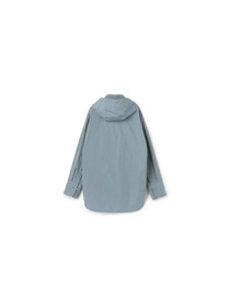 【yoshie inaba】TAFFETA SHIRT HOODIE 詳細画像 ブラック 7