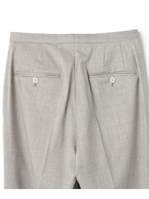 【yoshie inaba】STRETCH WOOL CIGARETTE PANTS 詳細画像 ライトグレー 10
