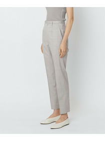 【yoshie inaba】STRETCH WOOL CIGARETTE PANTS 詳細画像 ライトグレー 2