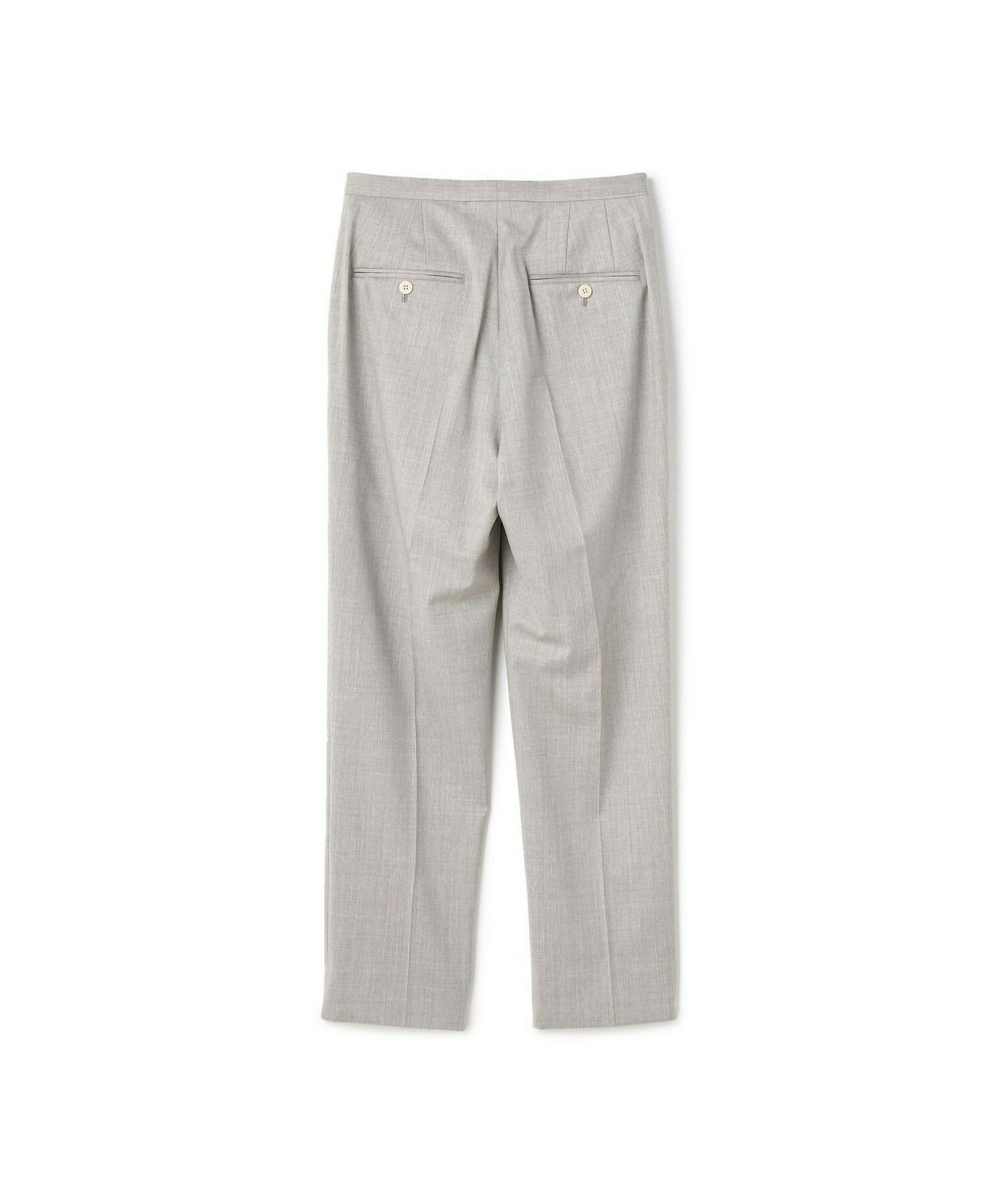 【yoshie inaba】STRETCH WOOL CIGARETTE PANTS 詳細画像 ライトグレー 6