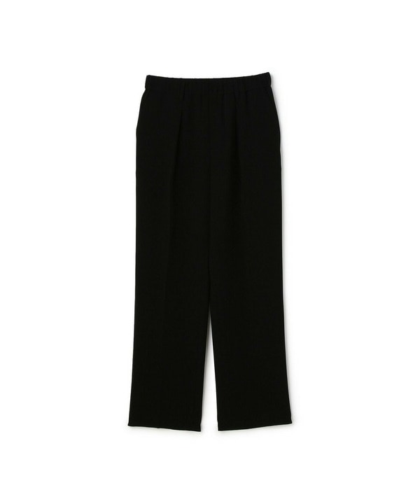【yoshie inaba】LIGHT DOUBLE CLOTH MODERN TROUSERS W/GATHER BELT