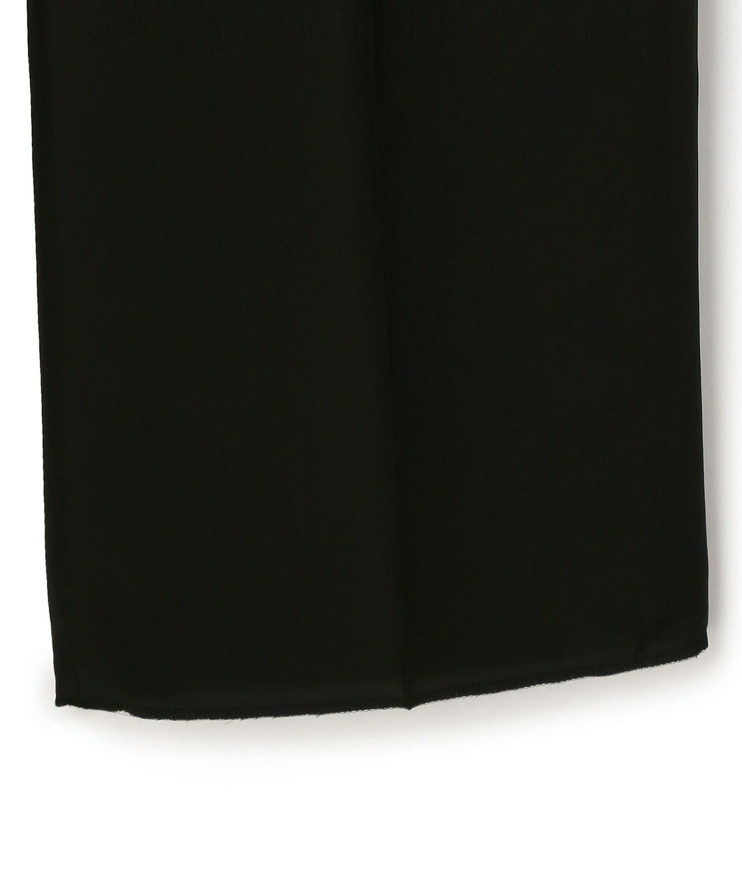 【yoshie inaba】SILK HABUTAE WIDE MEN'S PANTS 詳細画像 ブラック 10