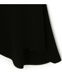 【yoshie inaba】LIGHT DOUBLE CLOTH  “BIAS-CUT” “SPIRAL SEAMED” SKIRT 詳細画像 ブラック 9