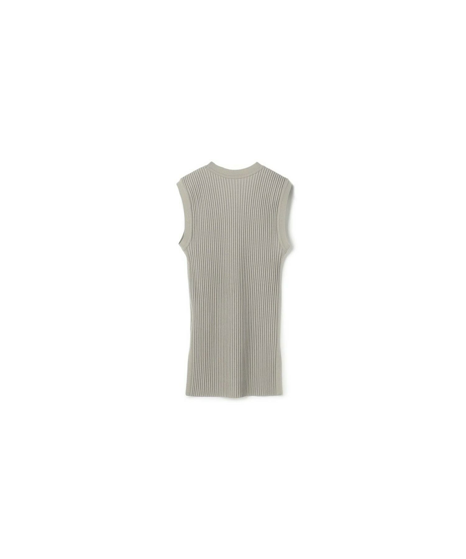 【yoshie inaba】RAYON STRETCH ROUND NECK TOP 詳細画像 ブラック 7