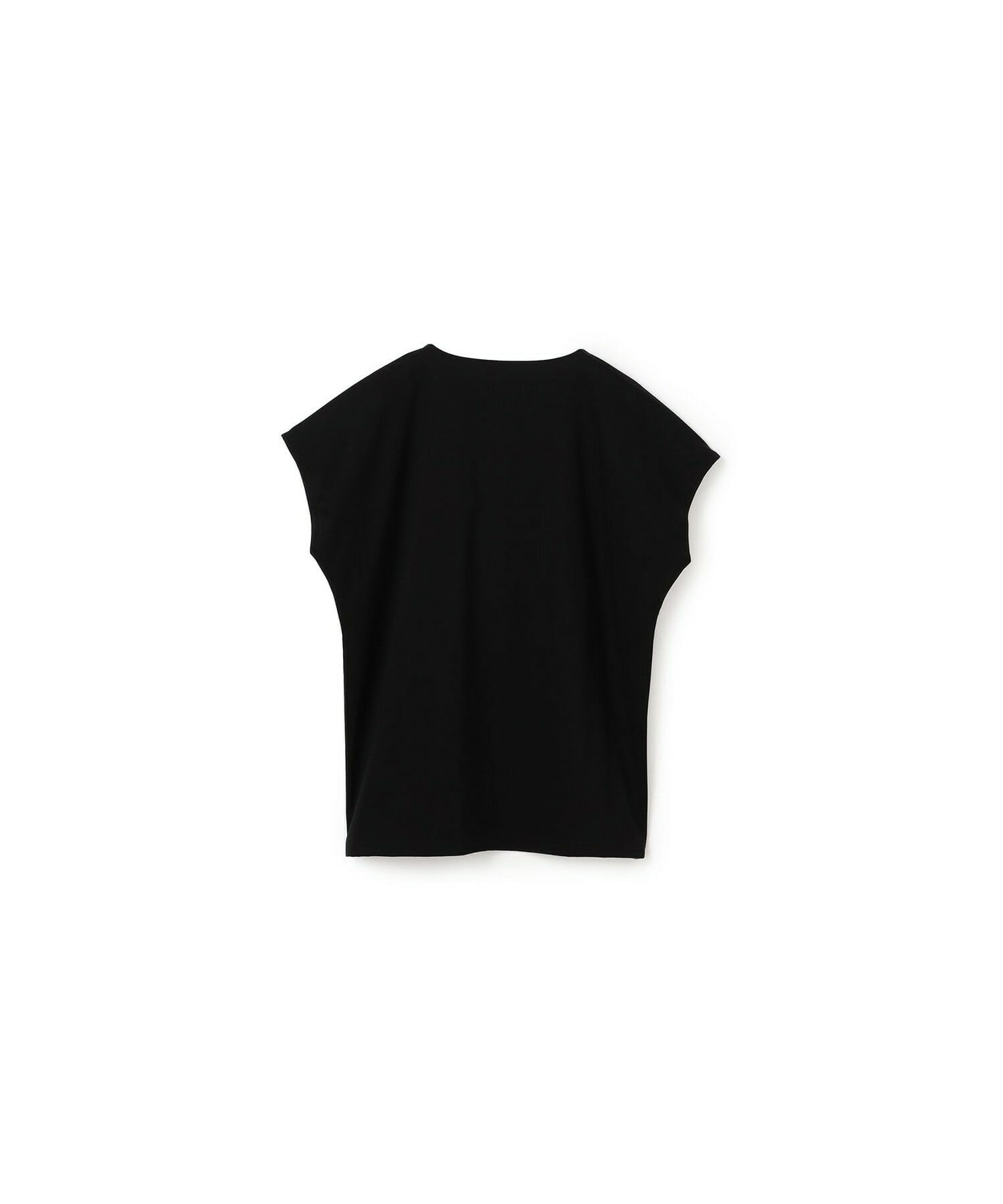【yoshie inaba】コットンライトスムースリップスティック柄Tシャツ 詳細画像 ブラウン 6