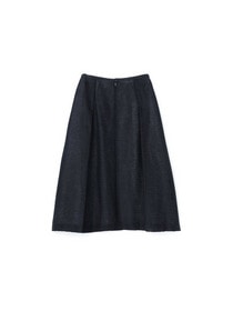 【yoshie inaba】モールヘリンボーンスカート 詳細画像 ネイビー 6
