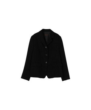 【yoshie inaba】ドライジョーゼットジャケット 詳細画像 ブラック 1
