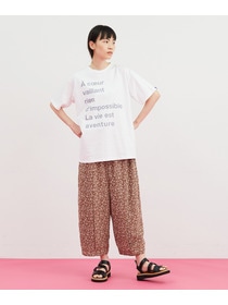 【FRAPBOIS】LA VIE EST AVENTURE×FRAPBOIS Tシャツ バックプリント 詳細画像 ホワイト 27
