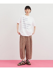 【FRAPBOIS】LA VIE EST AVENTURE×FRAPBOIS Tシャツ バックプリント 詳細画像 ホワイト 30