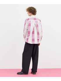 【FRAPBOIS】パッチコネクト オープンカラーシャツ 詳細画像 ピンク系その他 29