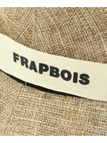 【FRAPBOIS】リボンストローハット 詳細画像 ブラック 4